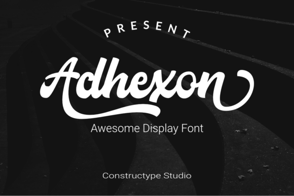 Adhexon: A Whimsical Font for Modern Branding