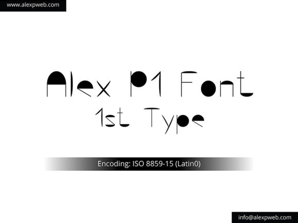 Alex P1: The Geometric Typeface for Scroll-Stopping Campaigns