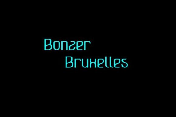 Bonzer Bruxelles: The Futuristic Typeface for Scroll-Stopping Campaigns