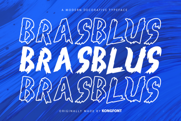 Brasblus: The Playful Display Font That Elevates Your Visual Campaigns