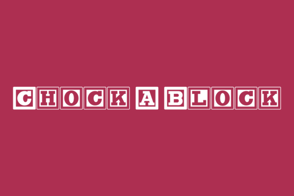 Chock a Block: The Playful Typeface That Transformed My Brand Identity