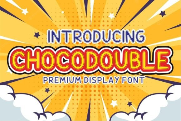 Chocodouble: A Playful Font for Creative Projects