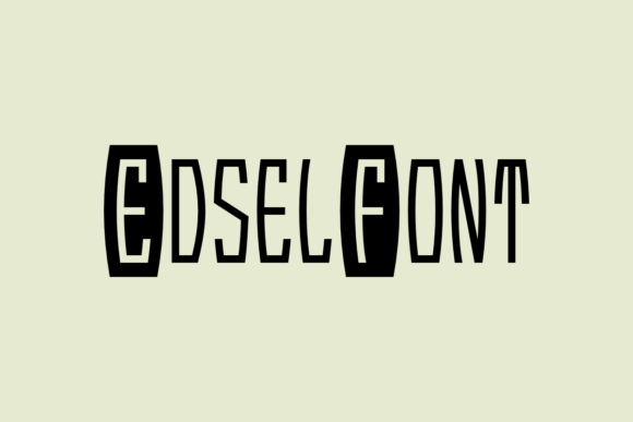 EdselFont: The Playful Typeface for Scroll-Stopping Marketing