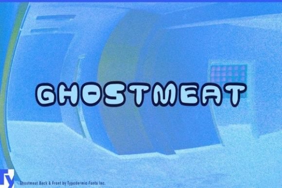 Ghostmeat: A Playful Font for Quirky Editorial Designs