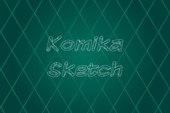Komika Sketch: A Playful Display Font for Bold Branding