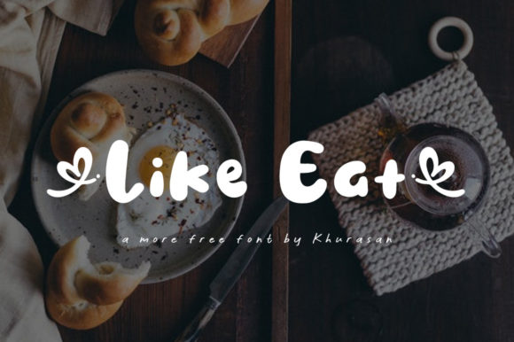 Like Eat: A Modern Display Font for Striking Web Design