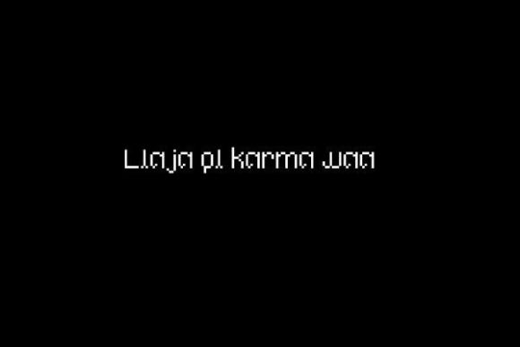 Linja Pi Kama Wan: A Pixelated Typeface for Futuristic Branding