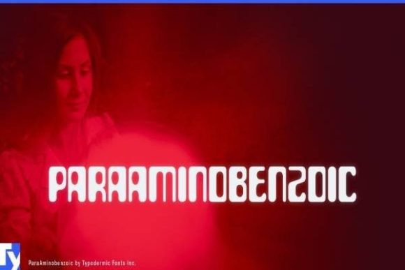 Paraaminobenzoic: A Retro-Inspired Font for Handmade Creations