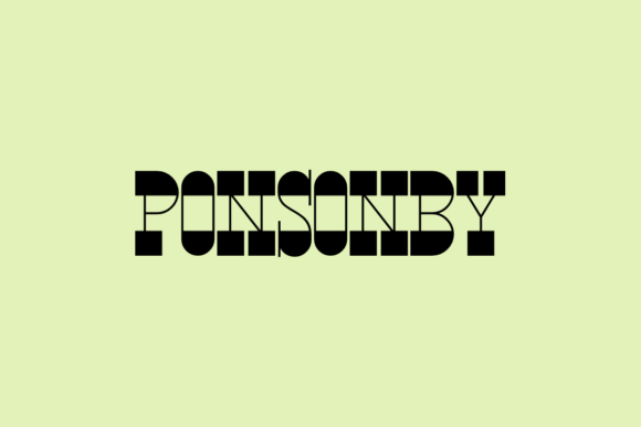 Ponsonby: A Whimsical Typeface for Editorial Design
