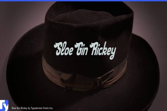 Sloe Gin Rickey Font for Brand Identity