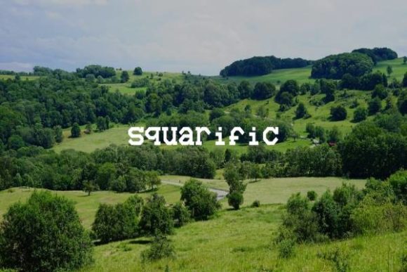Squarific: The Bold Display Font for Handmade Products