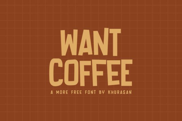 Want Coffee: A Modern Font for Editorial Elegance