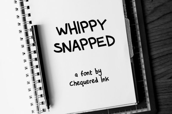 Whippy Snapped: A Display Font That Transforms Brand Identity